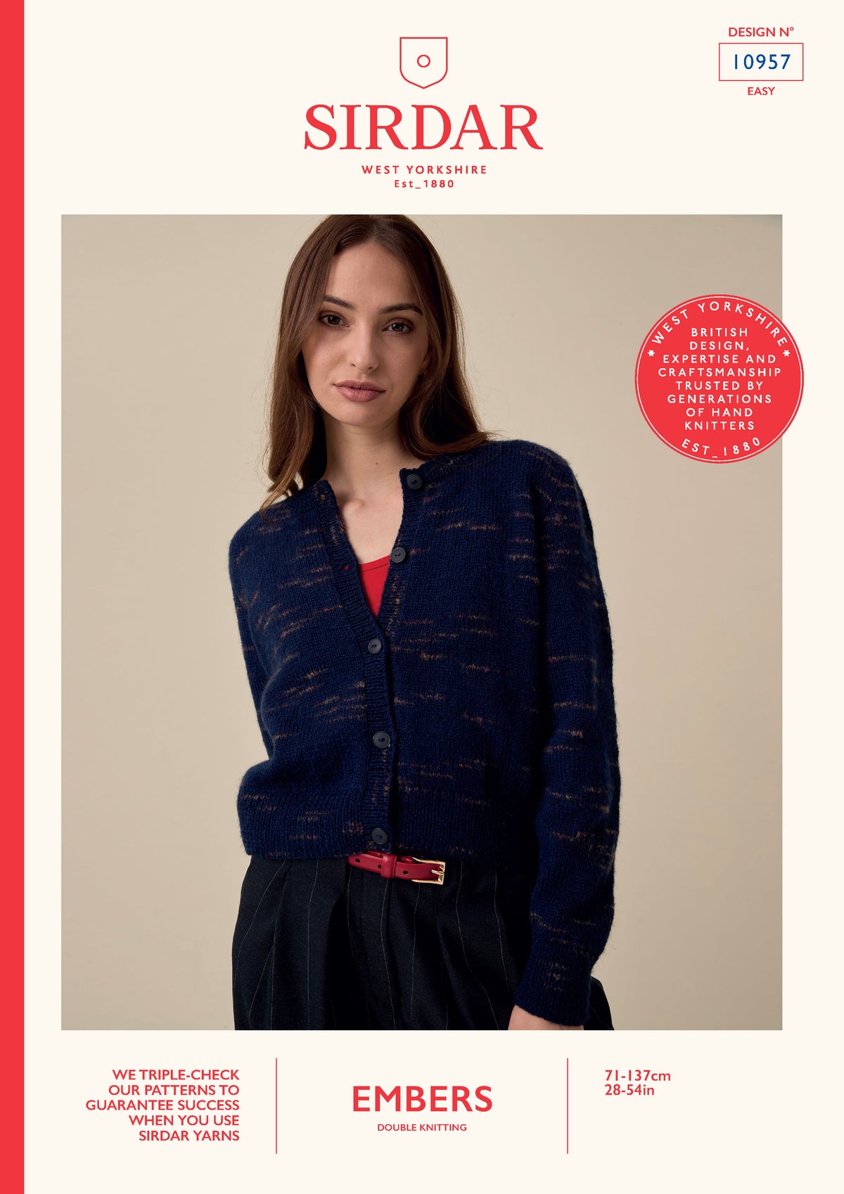 Sirdar Pattern 10957