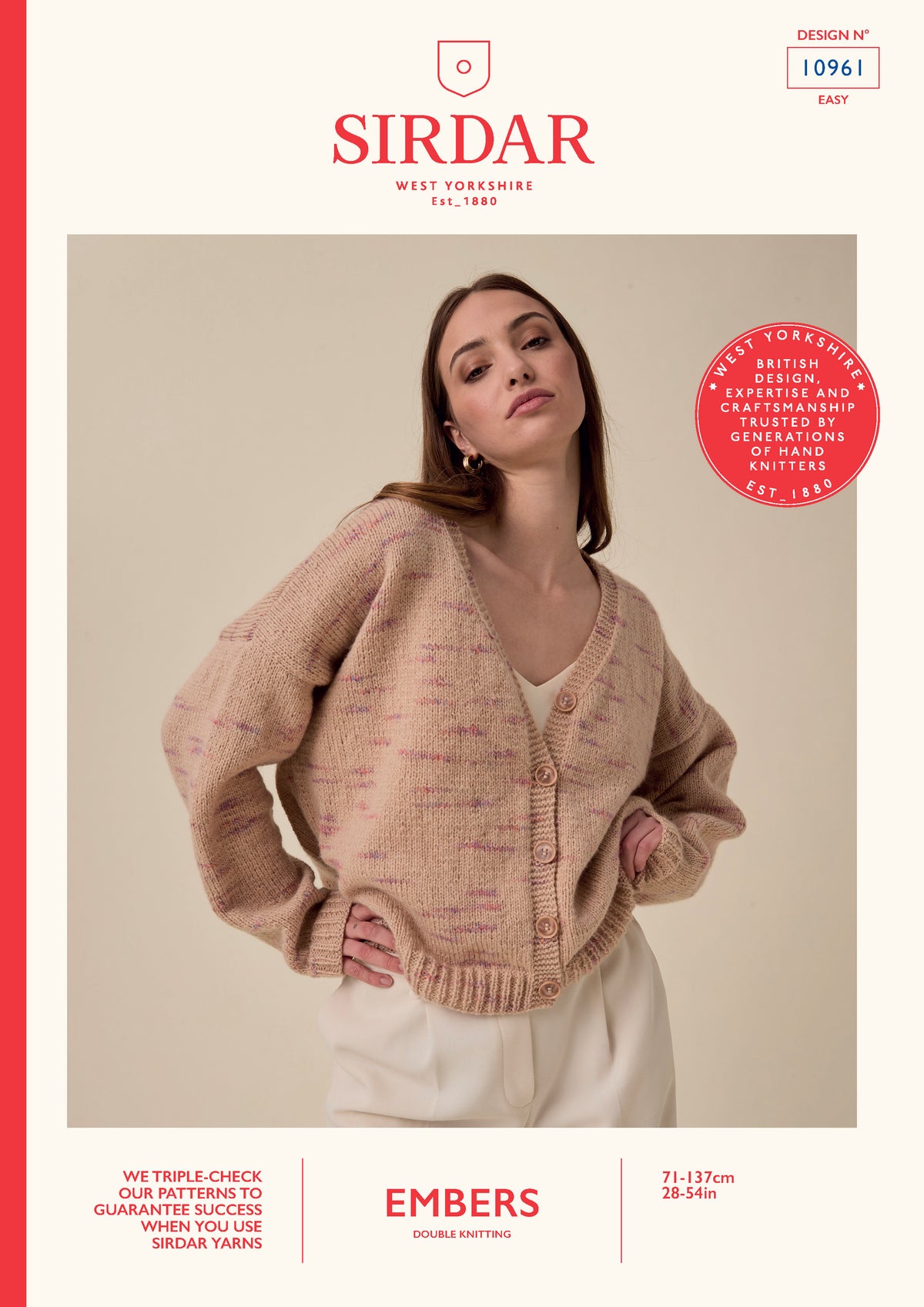 Sirdar Pattern 10961