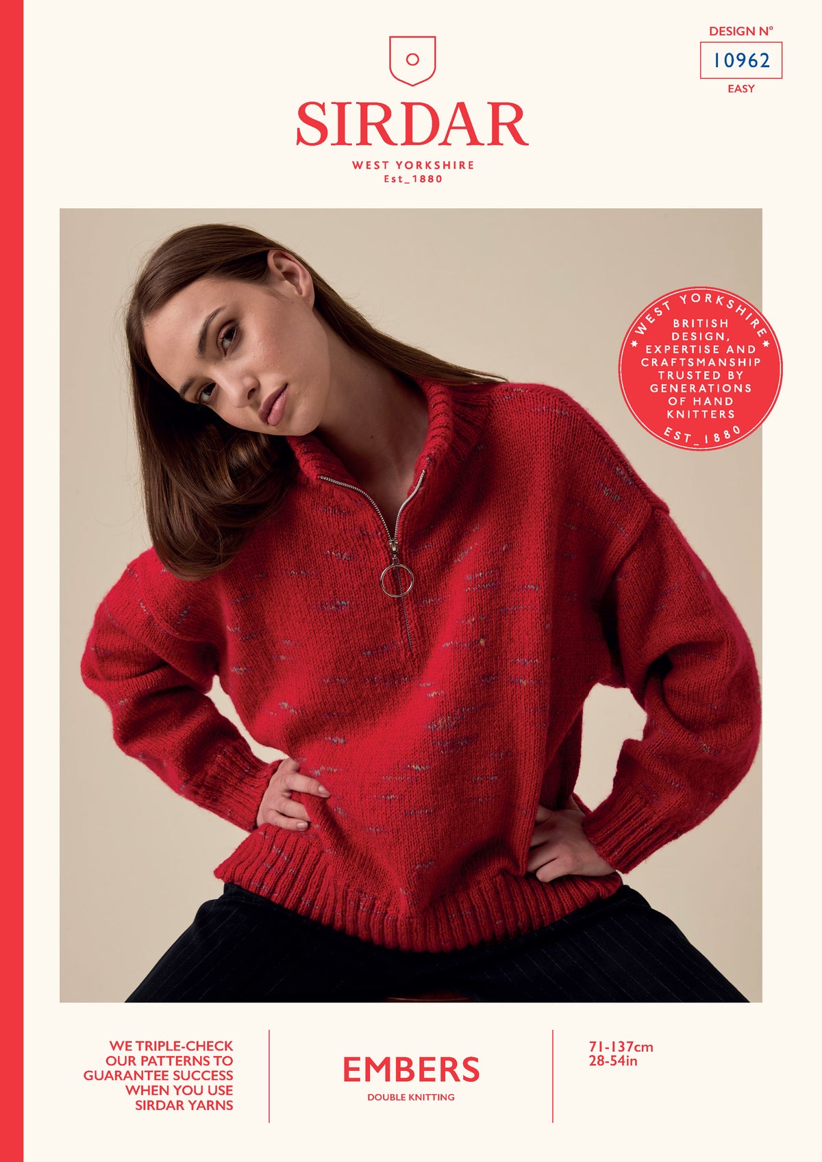 Sirdar Pattern 10962