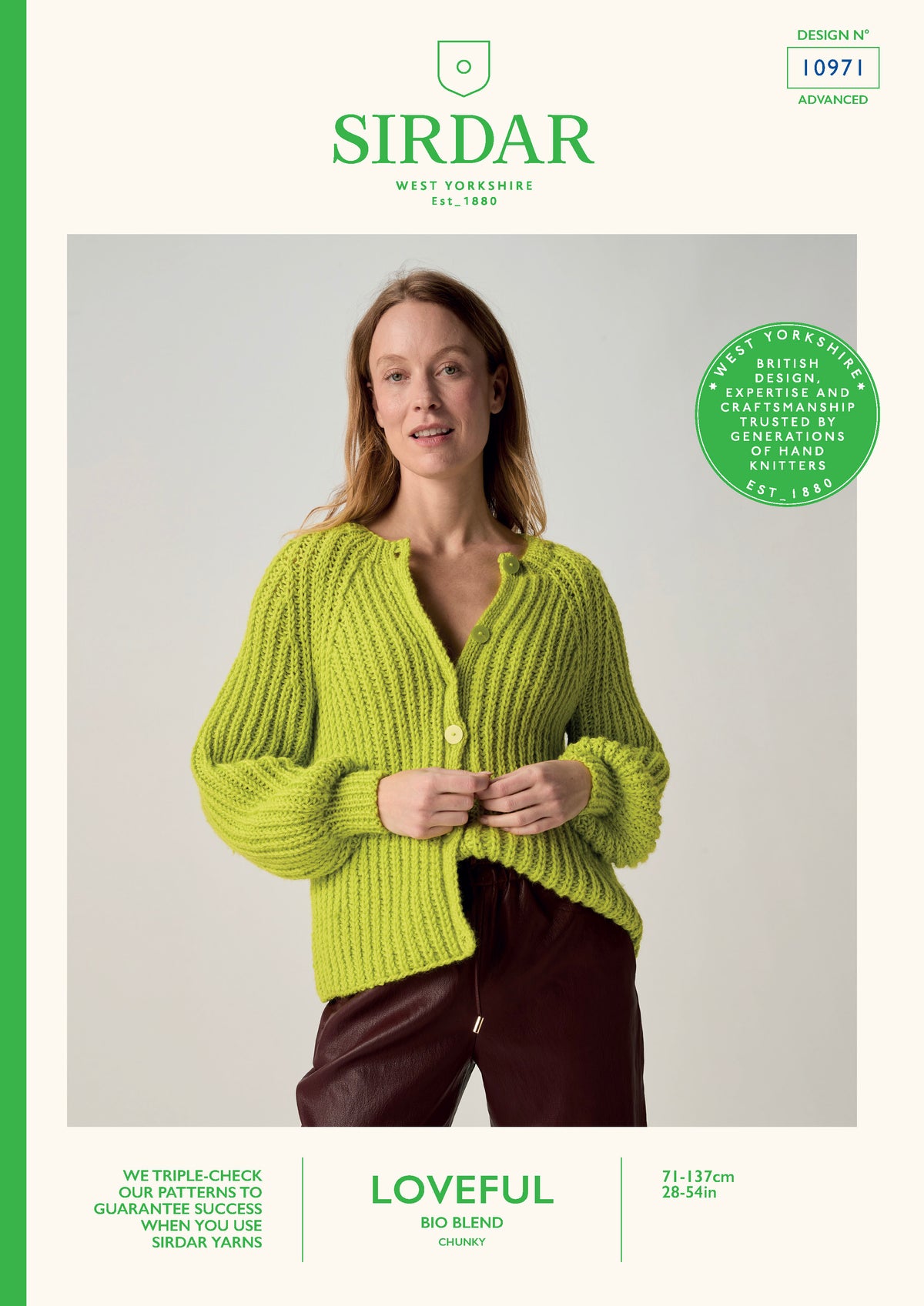 Sirdar Pattern 10971
