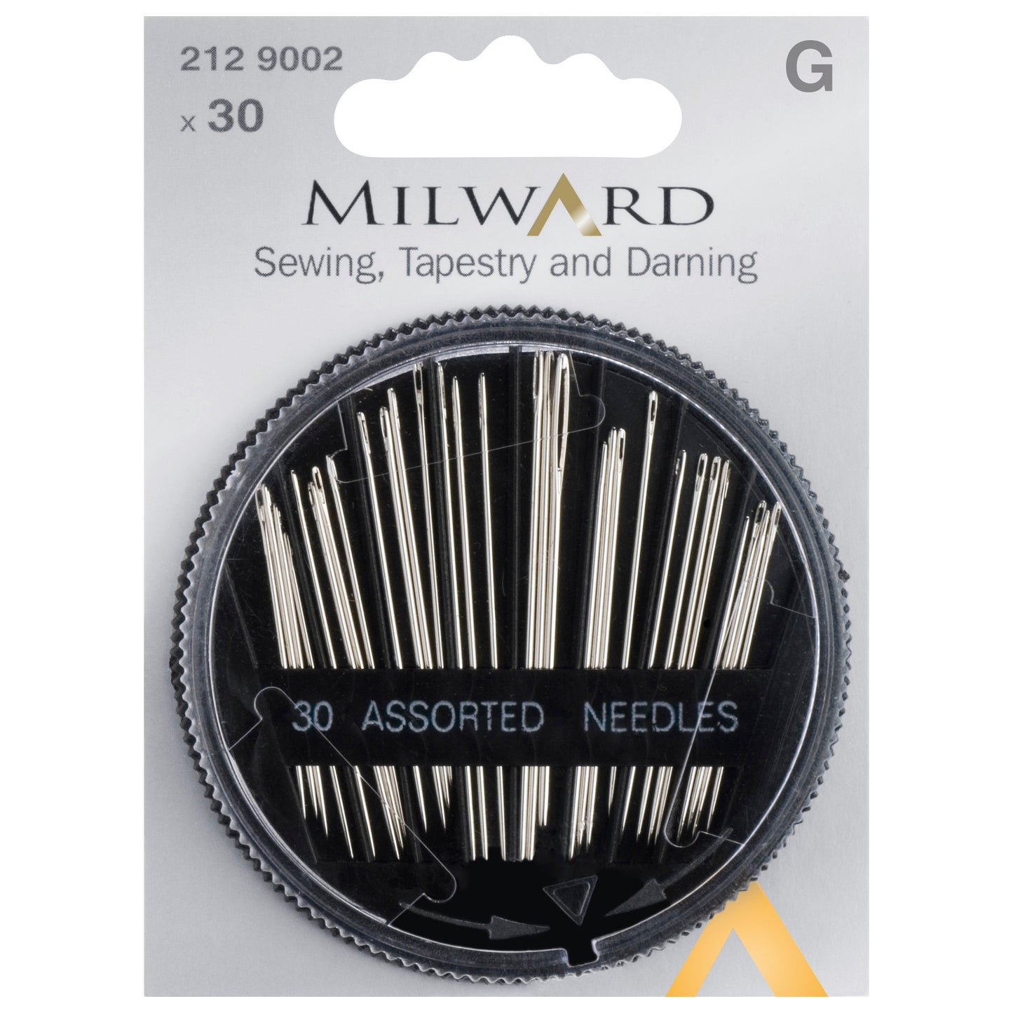 Milward Sharps: Sewing, Tapestry & Darning (30 pack)