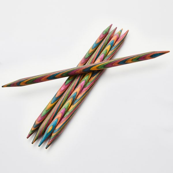 KnitPro Symfonie Wood Double Pointed Needles 10cm
