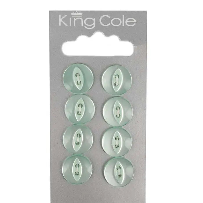 Fish-Eye Buttons – Green (Small)