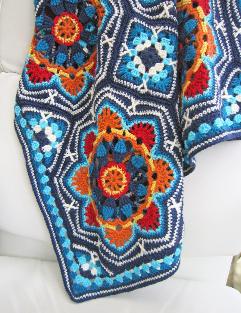 Jane Crowfoot Persian Tiles Blanket Pattern