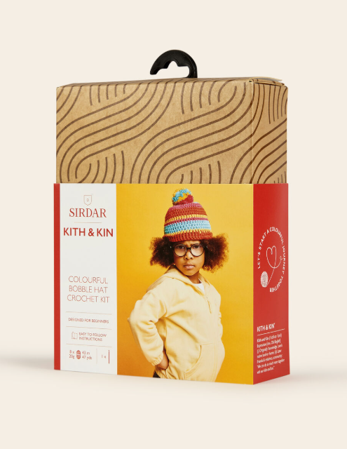 Kith & Kin Big Bobble Hat Crochet Kit