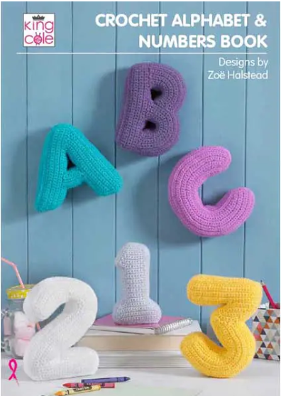 King Cole Häkel-Alphabet & Zahlen Buch