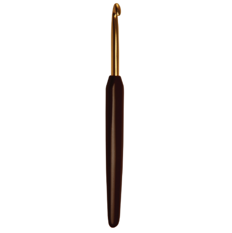 KnitPro Gold Aluminium Soft Grip Crochet Hook