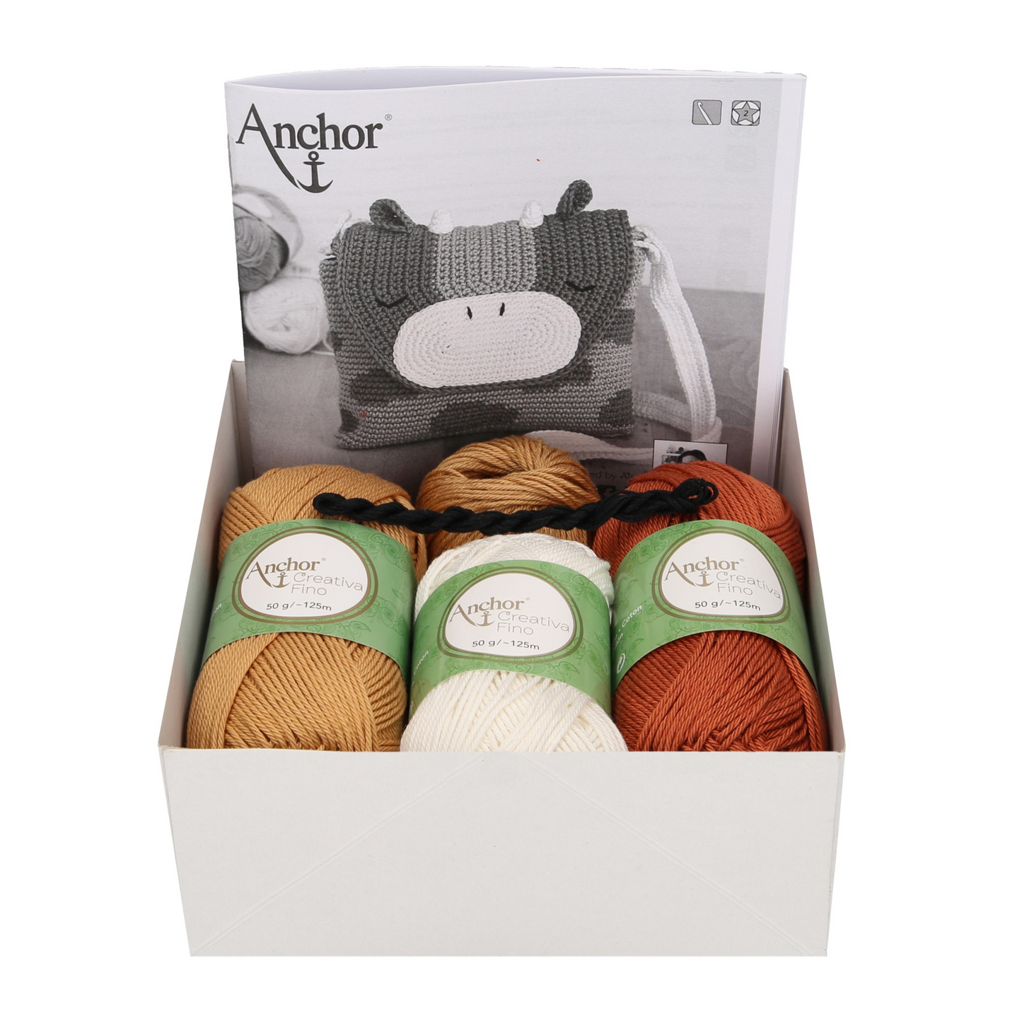 Anchor Crochet Cow Bag