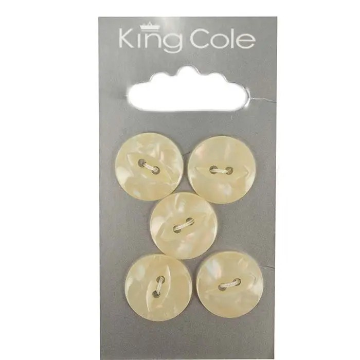 Fish-Eye Buttons – Cream (Large)