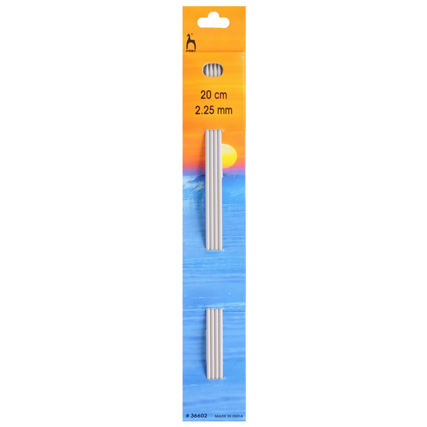Pony Classic 20cm Double Pointed Knitting Needles