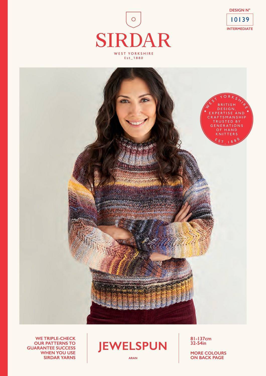 Sirdar Pattern 10139