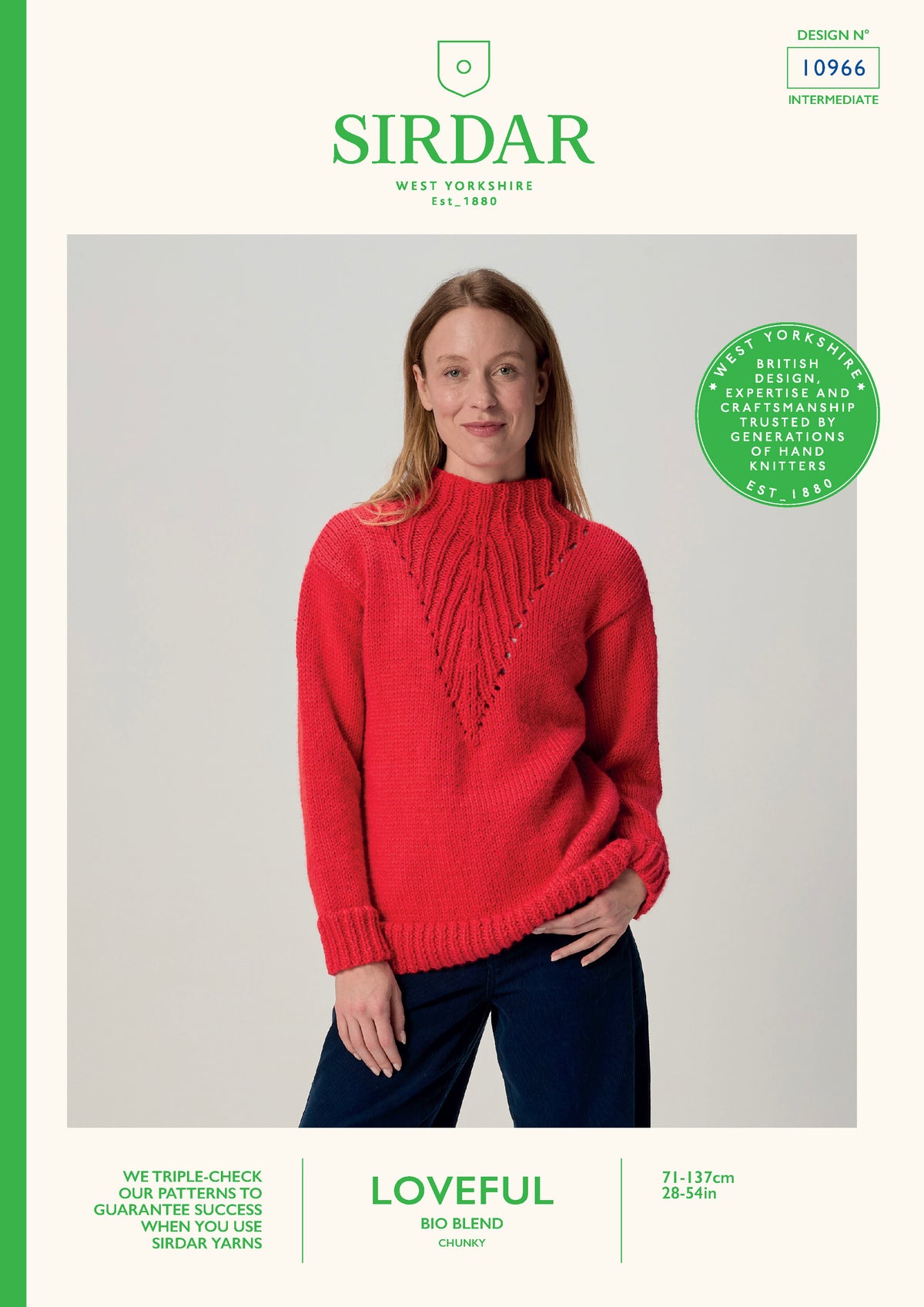 Sirdar Pattern 10966