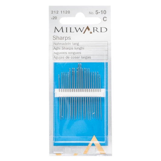 Milward Nähnadeln: Nr. 5-10 (20er-Pack)