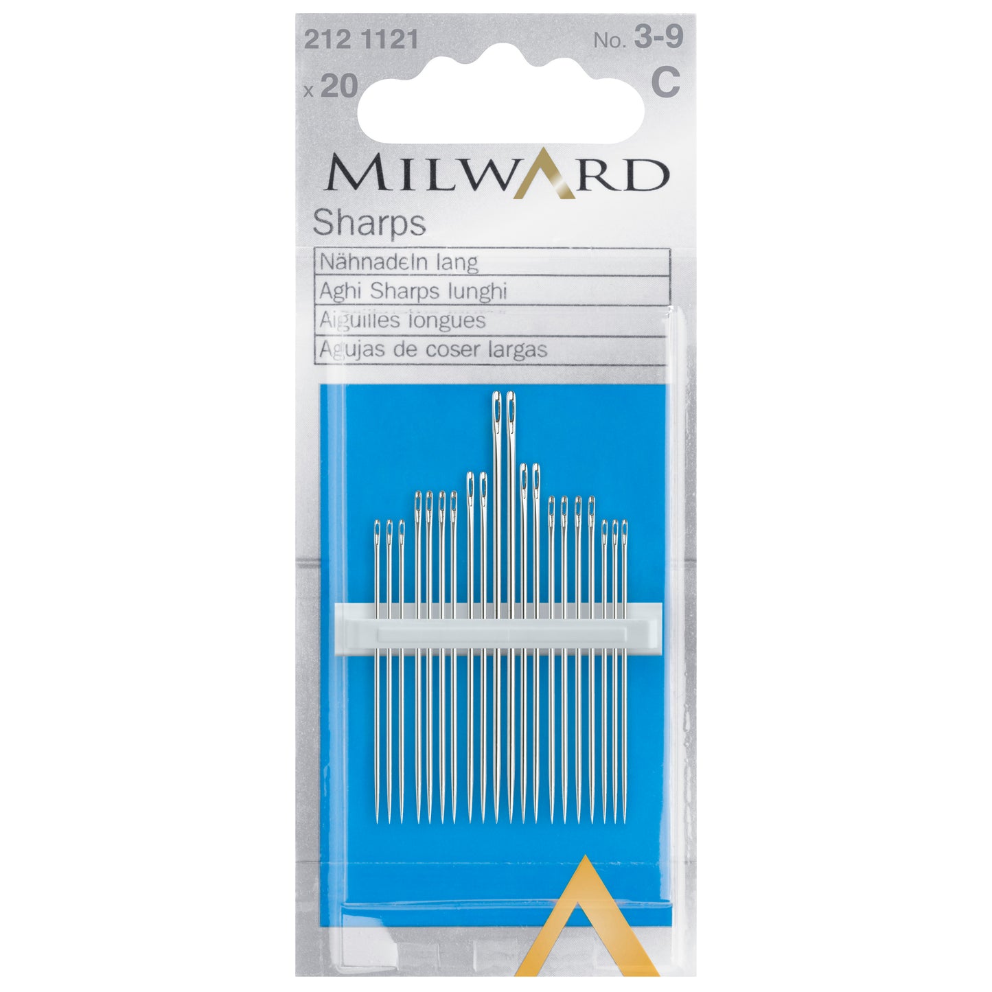 Milward Sharps: Nos.3-9 (20 pack)