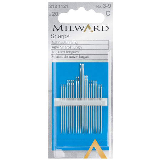 Milward Nähnadeln: Nr.3-9 (20 Stück)