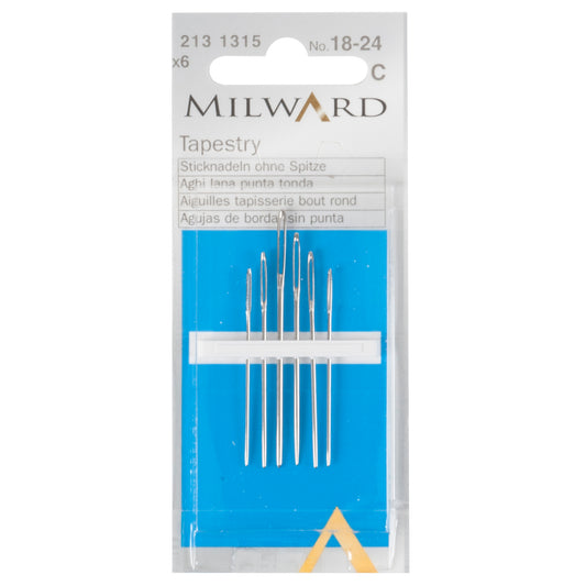 Milward Sharps: Tapisserie: Nr.18-24 (6er-Pack)