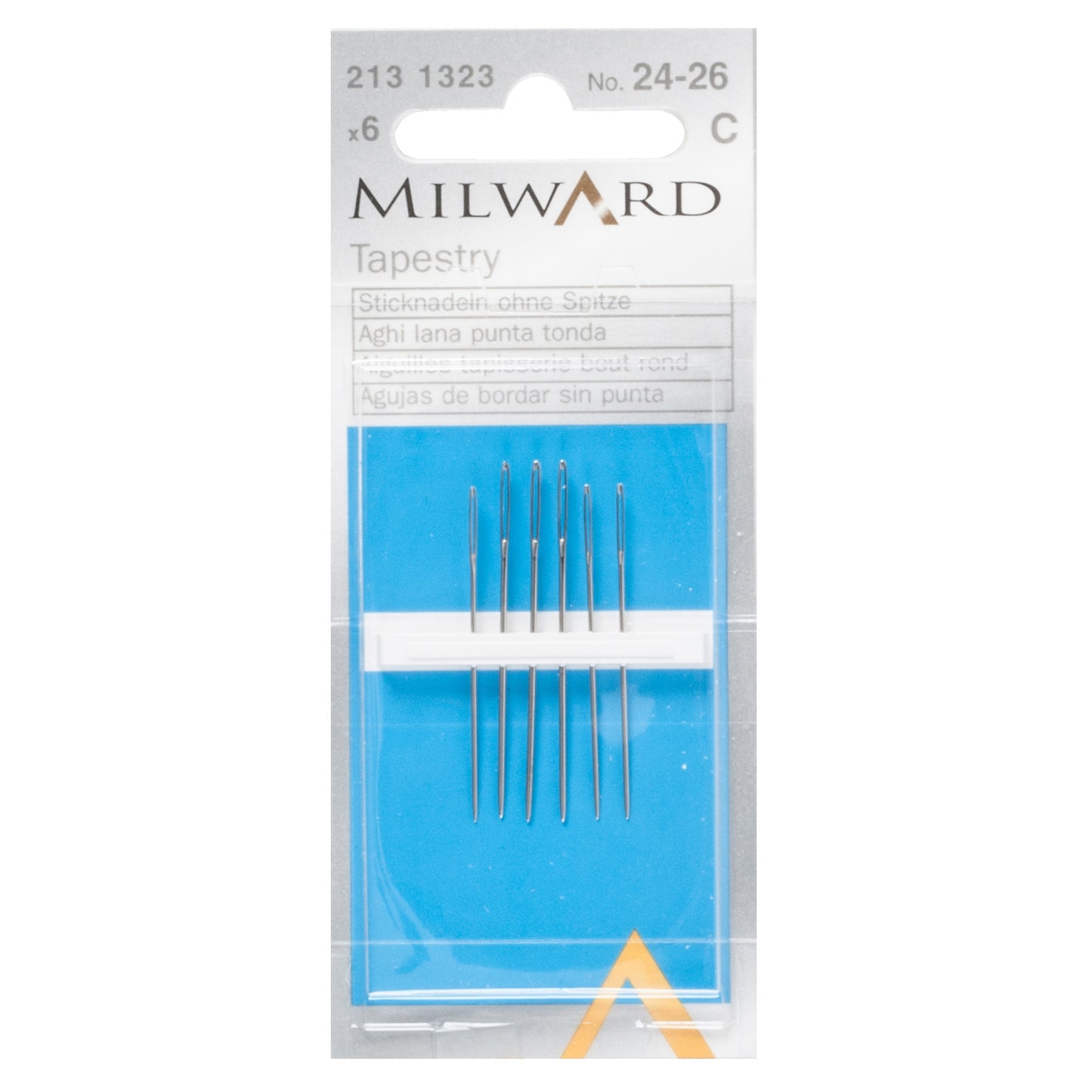 Milward Sharps: Tapestry: Nos.24-26 (6 pack)