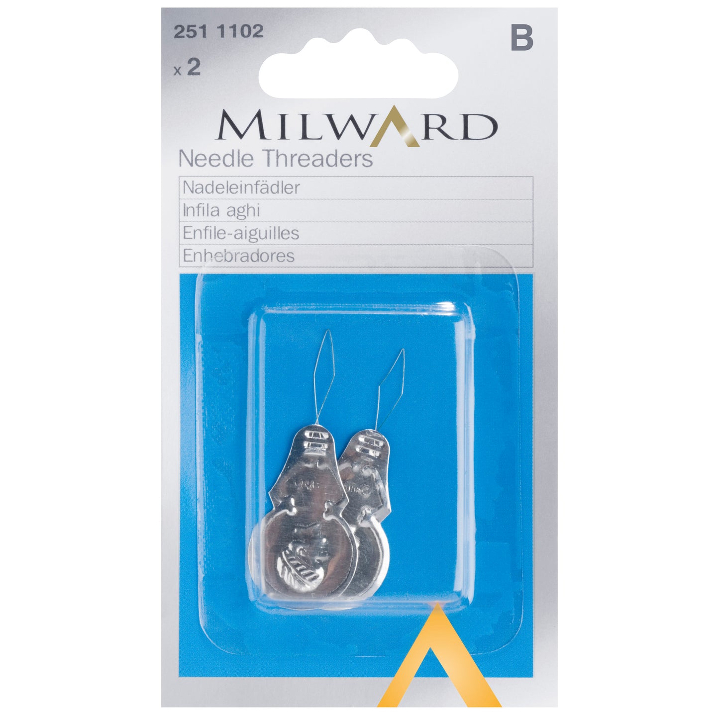 Milward Needle Threaders: 2 Pieces