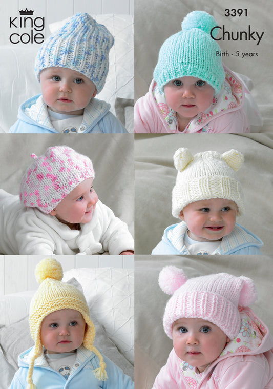 King Cole Pattern 3391