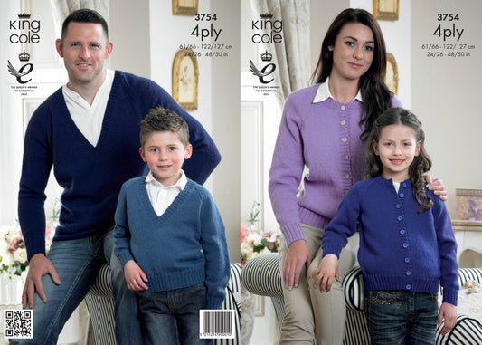 King Cole Pattern 3754