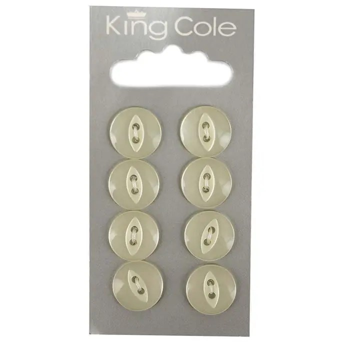 Fish-Eye Buttons – Yellow (Small)