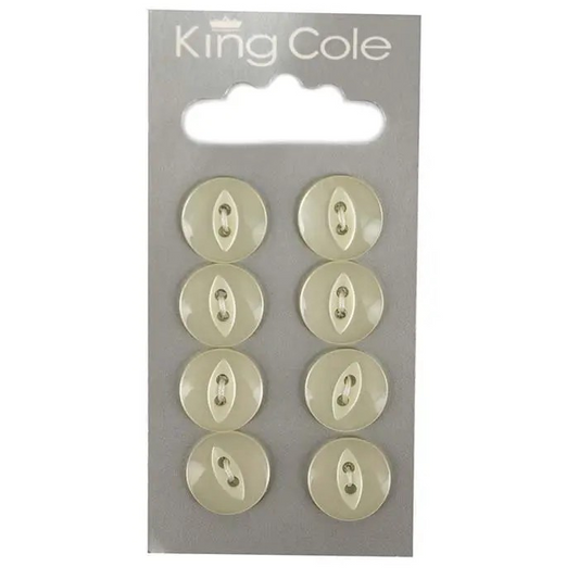 Fish-Eye Buttons – Yellow (Small)