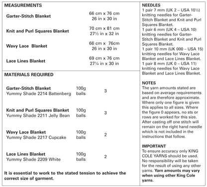 King Cole Pattern 4533