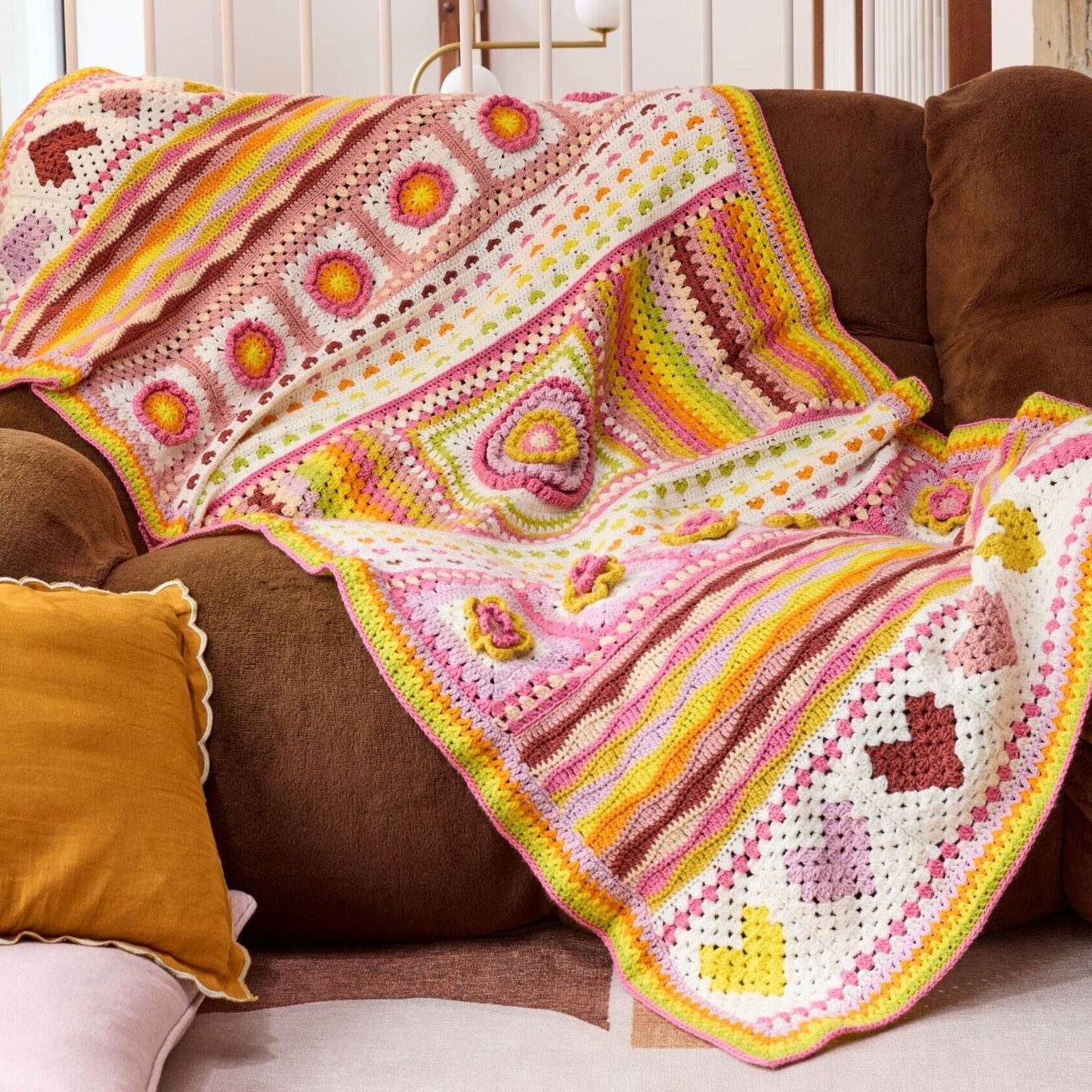 Sirdar Hearts & Flowers Crochet A Long