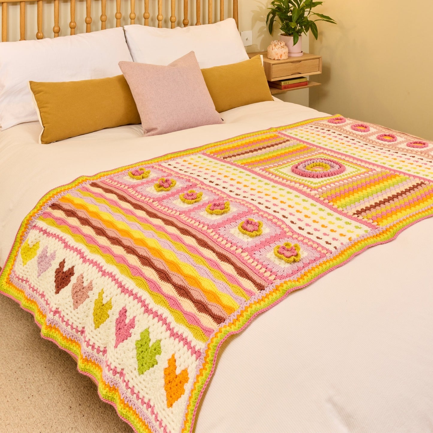 Sirdar Hearts & Flowers Crochet A Long