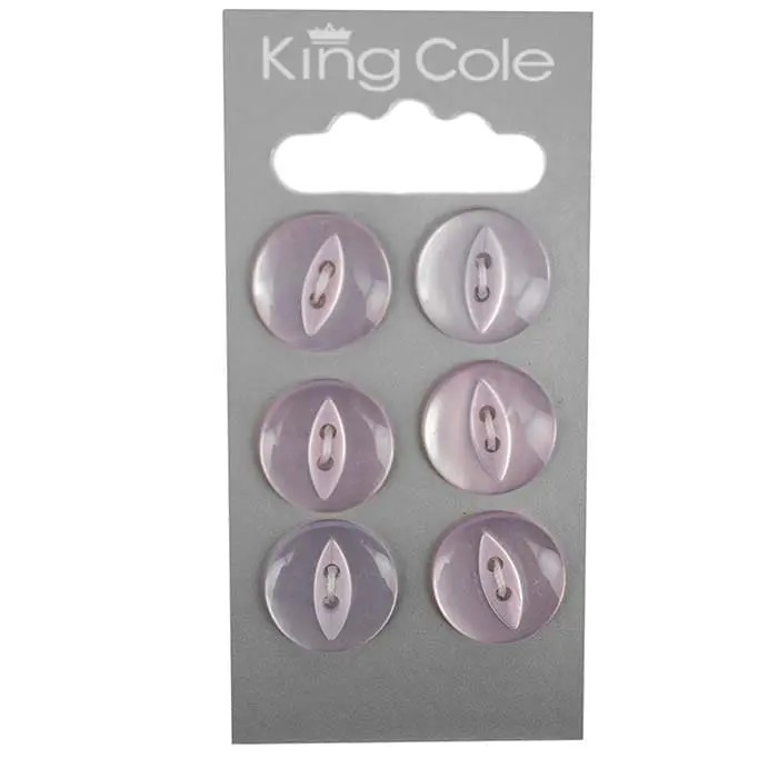 Fish-Eye Buttons – Purple (Medium)
