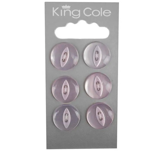 Fish-Eye Buttons – Purple (Medium)