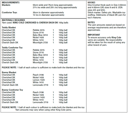 King Cole Pattern 5503