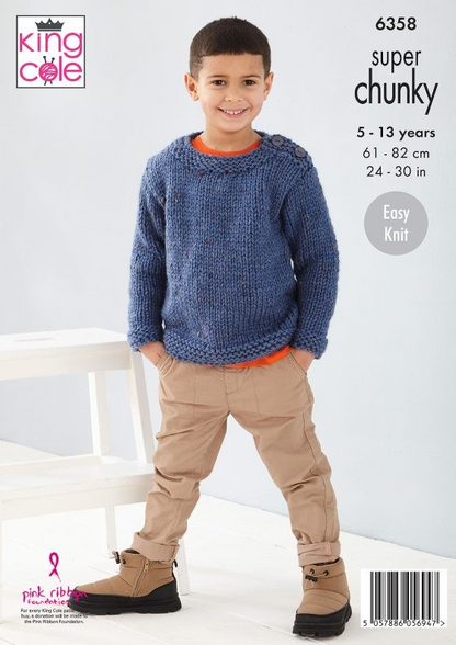 King Cole Pattern 6358