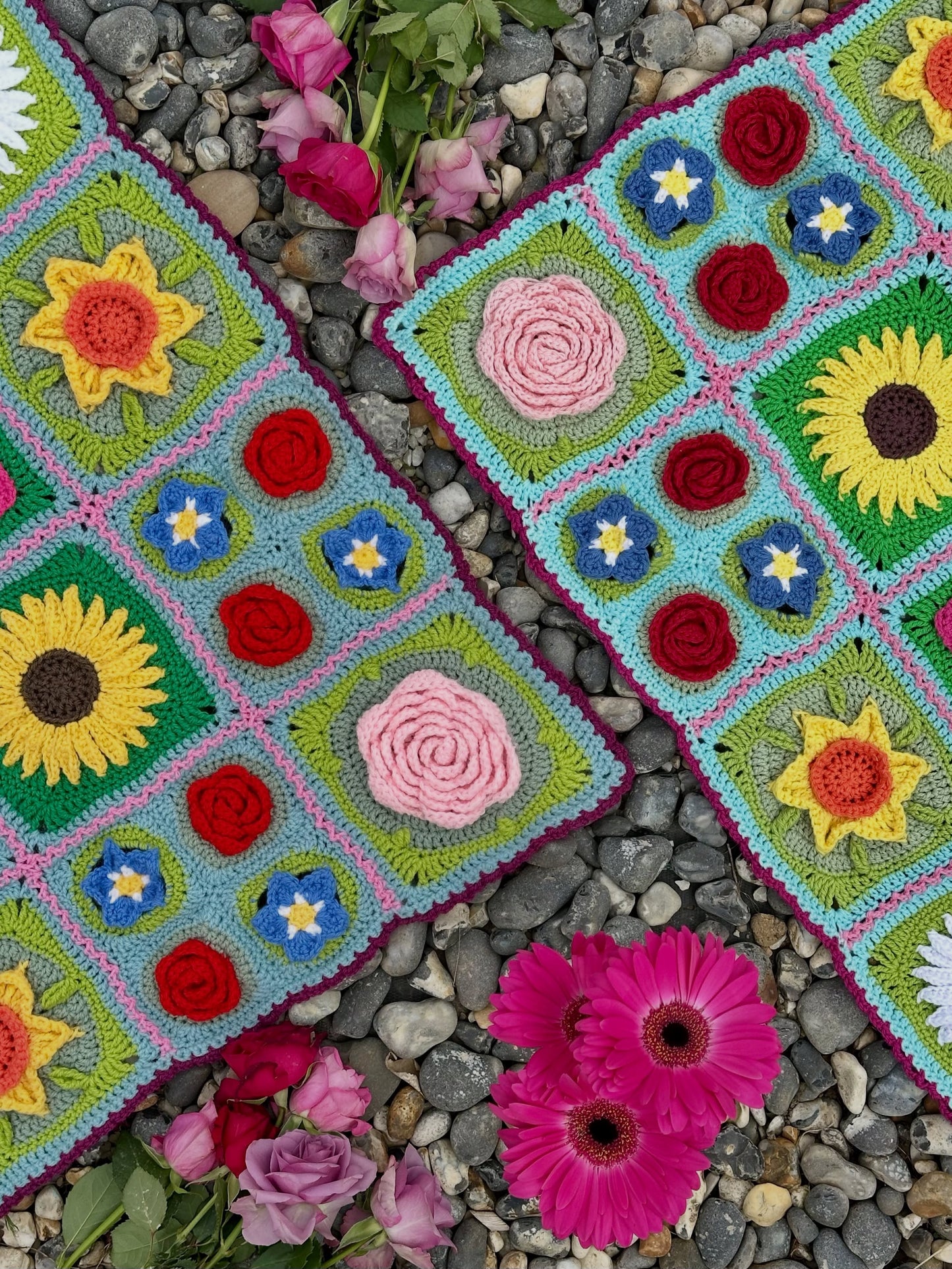King Cole Say It With Flowers Crochet-a-Long
