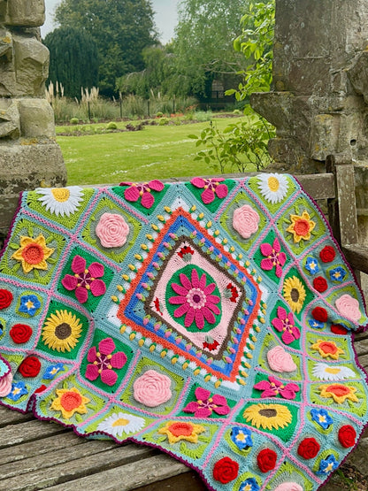 King Cole Say It With Flowers Crochet-a-Long