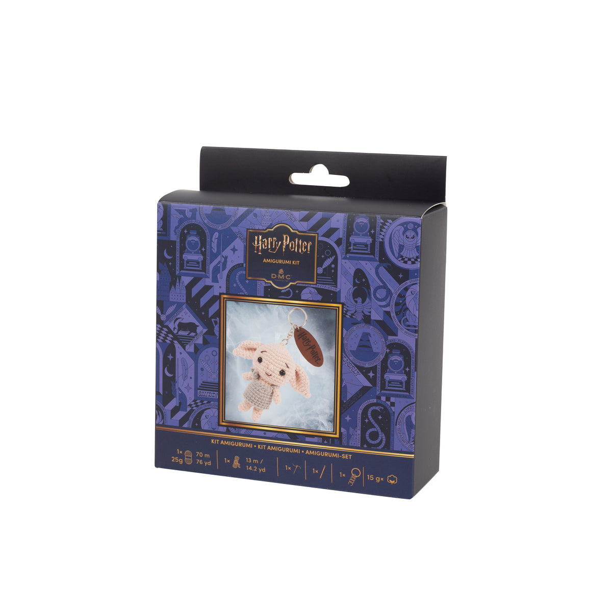 Harry Potter Cross Stitch, Embroidery, Amigurumi and Punch Needle Kits