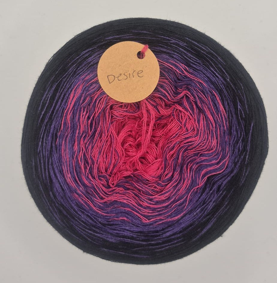 Rainbow Dandelion Crochet 4 ply Yarn Cakes - 1000 Metres