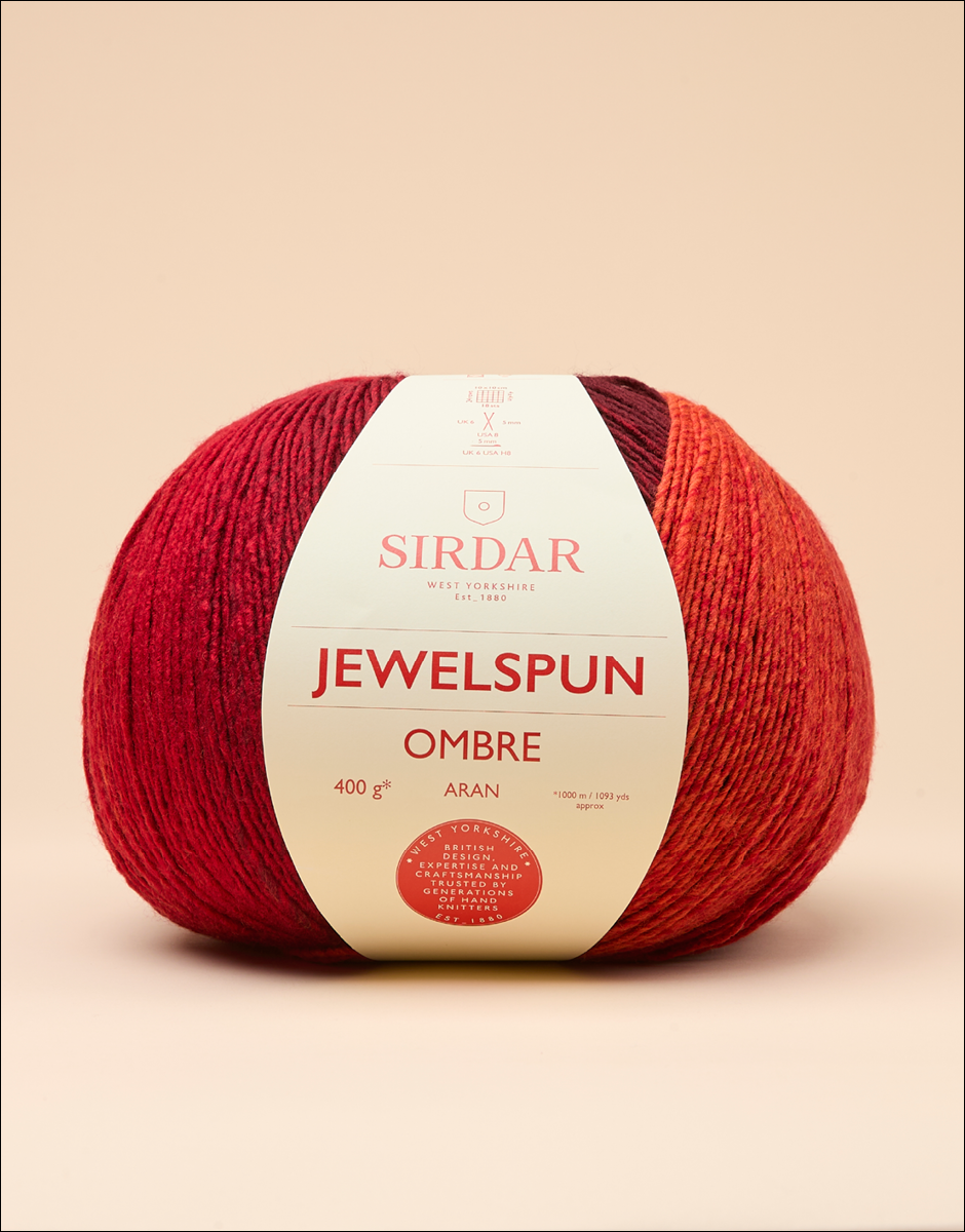 Sirdar Jewelspun Ombre Aran 400g