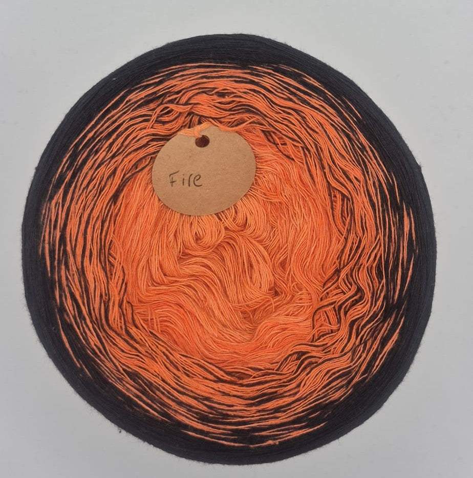 Rainbow Dandelion Crochet 4 ply Yarn Cakes - 1000 Metres
