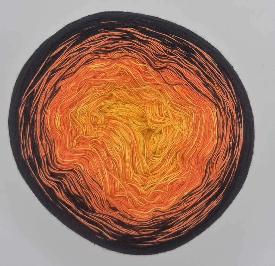 Rainbow Dandelion Crochet 4 ply Yarn Cakes - 1000 Metres