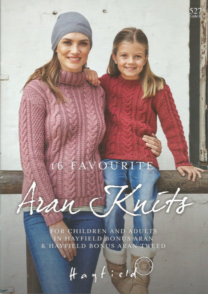 Hayfield Bonus Aran Pattern Book 527