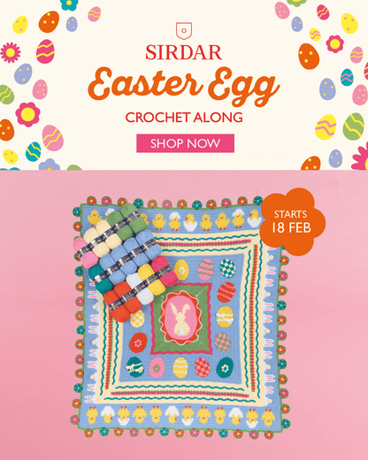 Sirdar Easter Egg Crochet Along Yarn Pack
