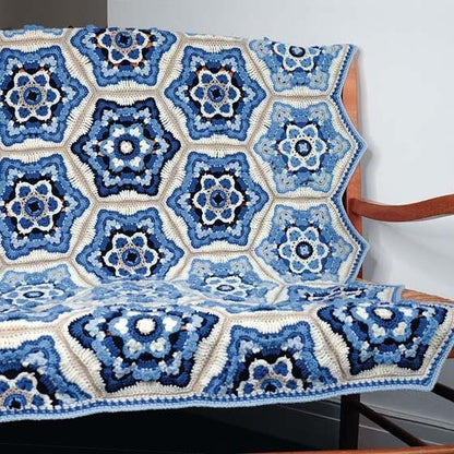 Jane Crowfoot Delft Crochet Blanket Pattern
