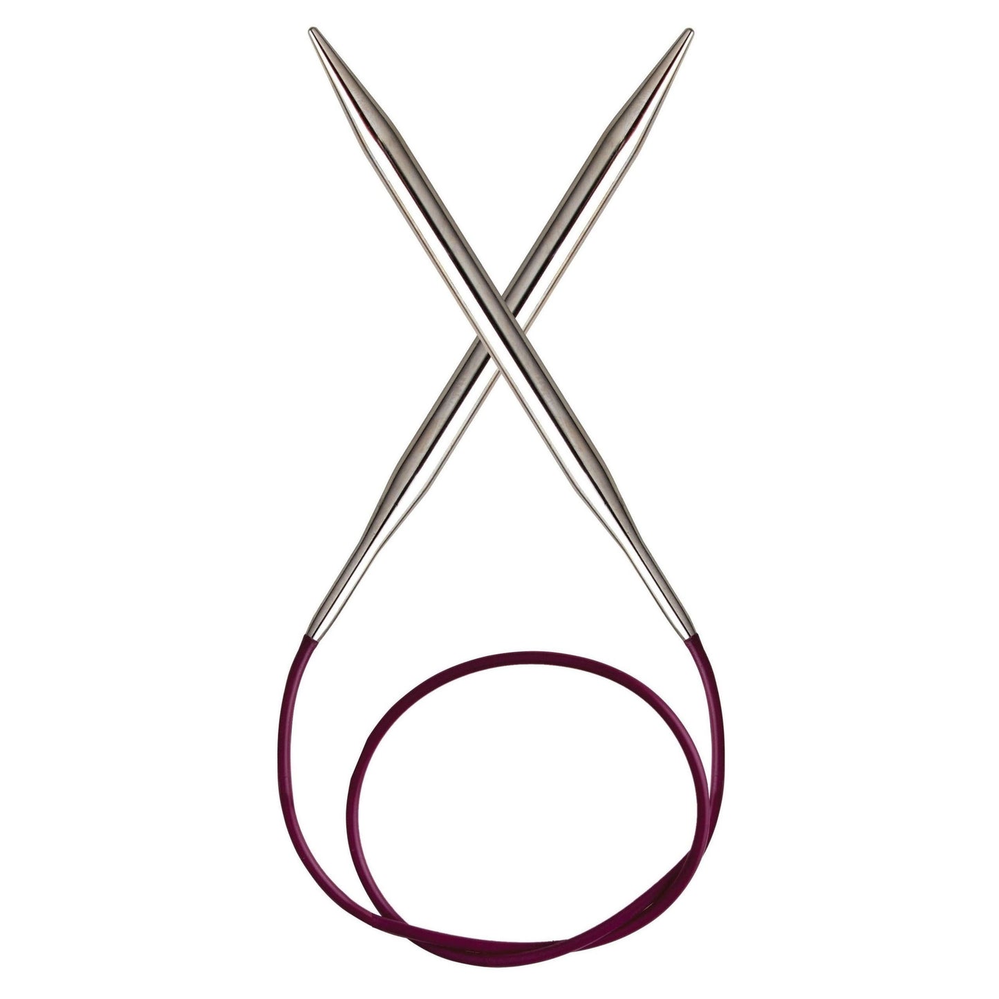 KnitPro Nova Metal Fixed Circular Needle - 40cm