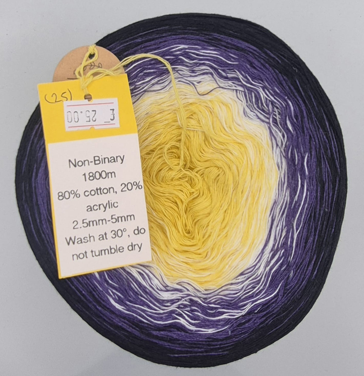 Rainbow Dandelion Crochet 4ply Yarn Cakes
