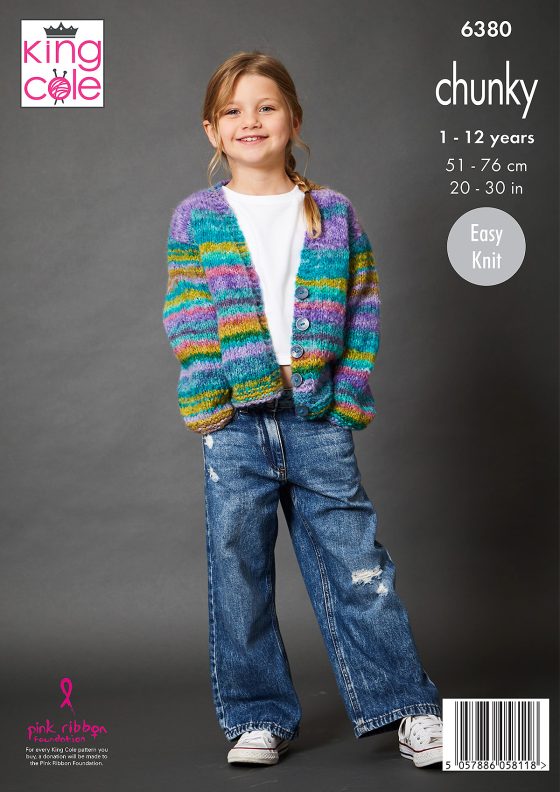 King Cole Pattern 6380