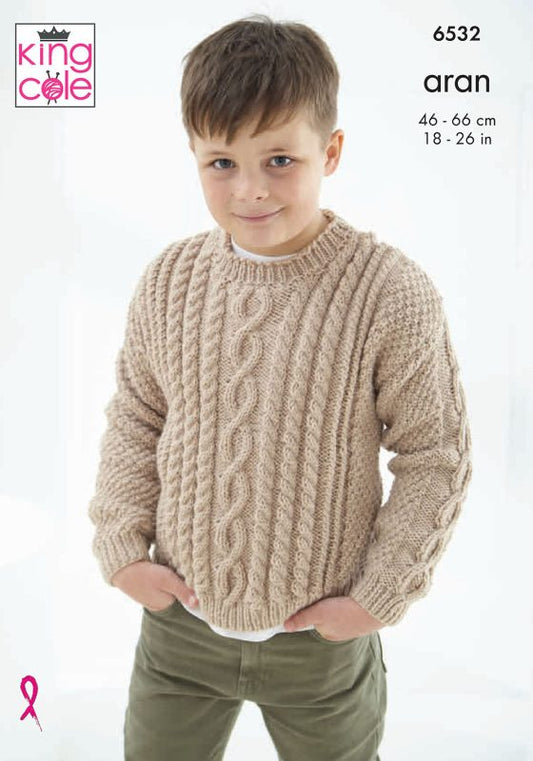 King Cole Pattern 6532