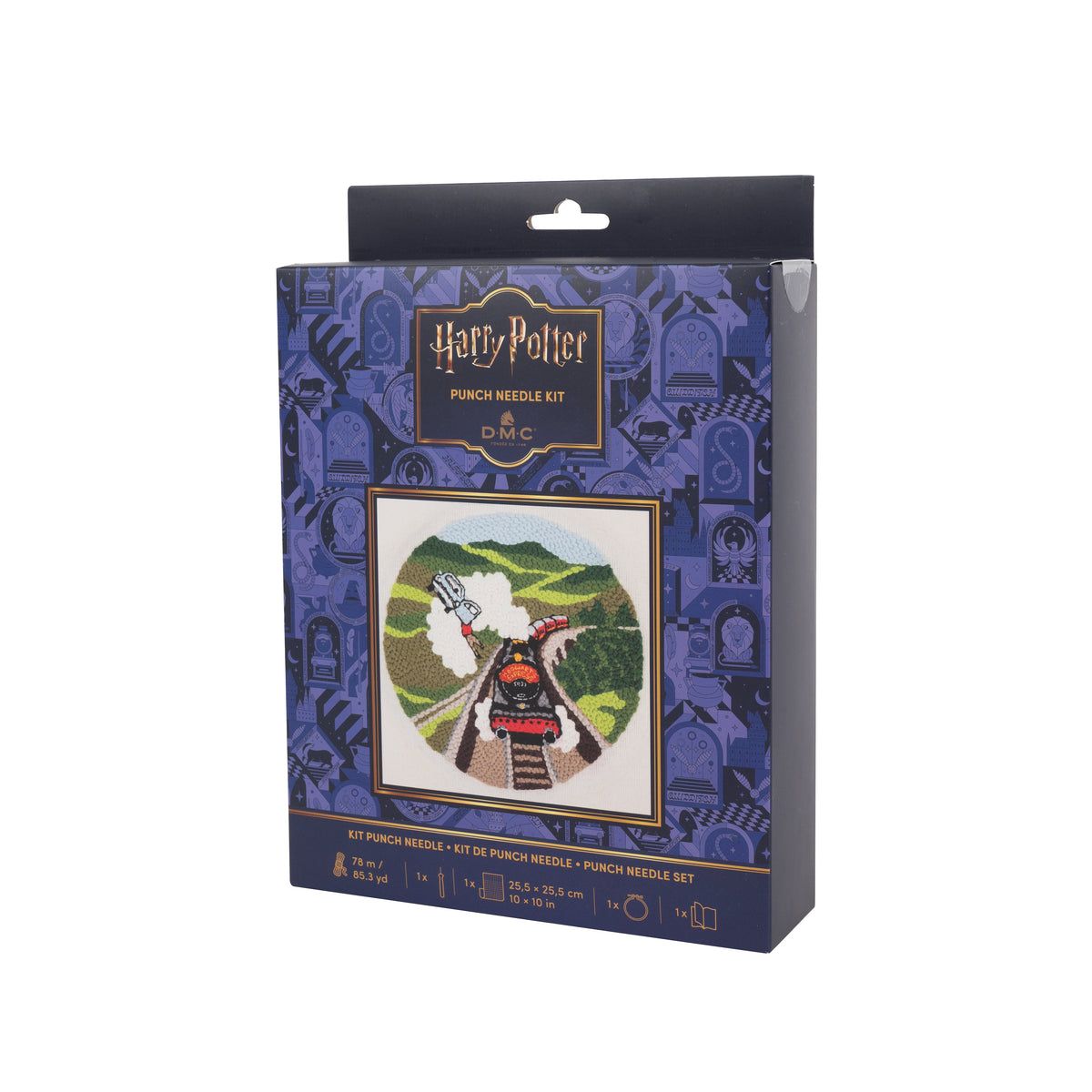 Harry Potter Cross Stitch, Embroidery, Amigurumi and Punch Needle Kits