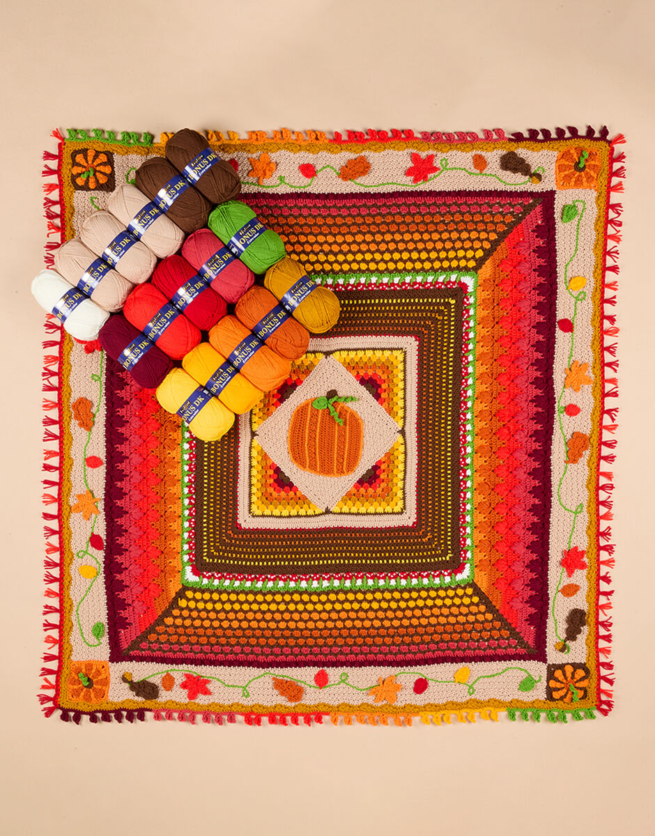 Sirdar Pumpkin Spice Crochet Along