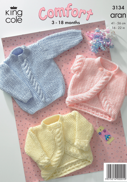 King Cole Pattern 3134